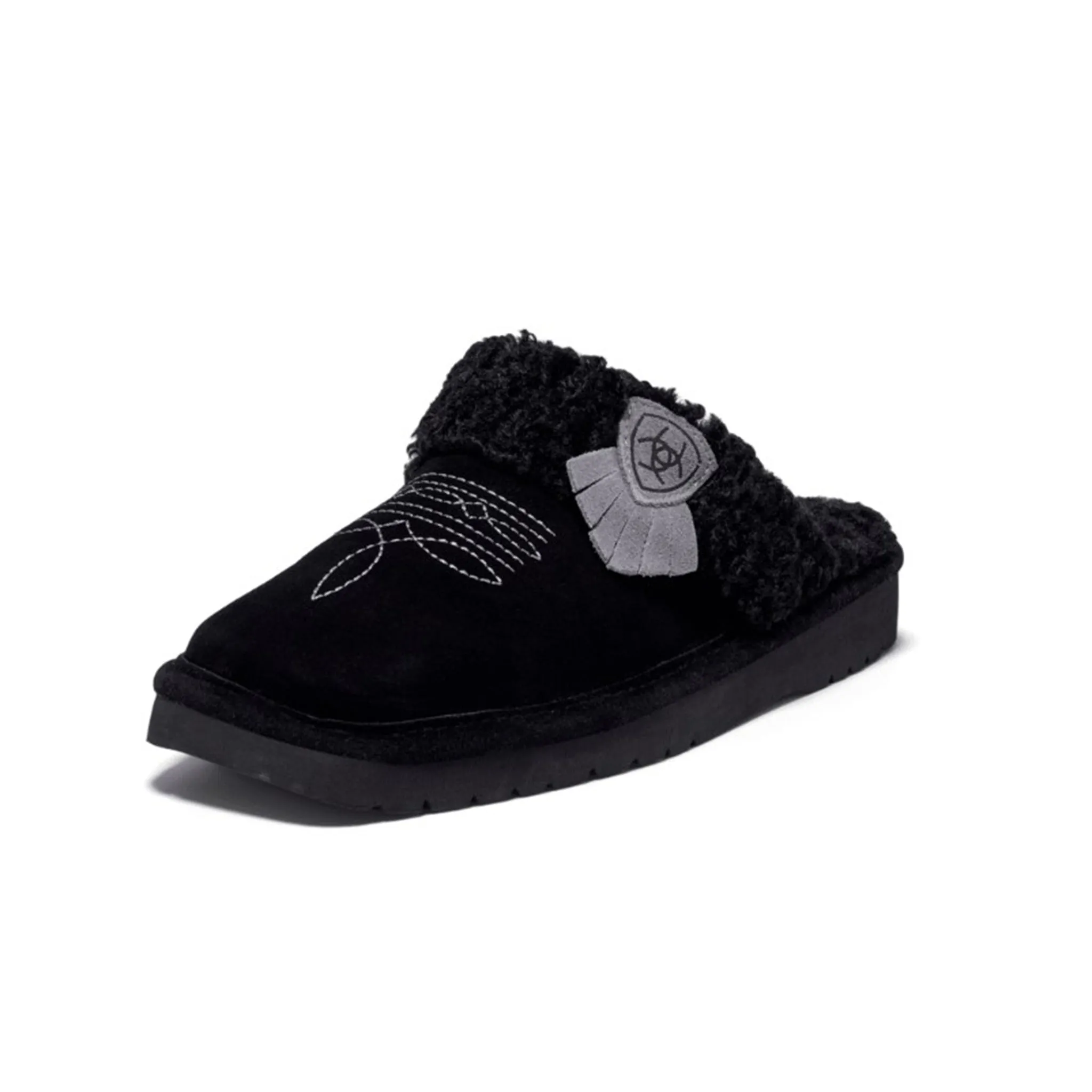 Ariat Women's Black Square Toe Slipper