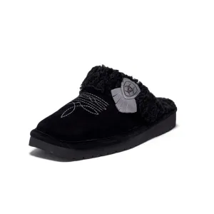 Ariat Women's Black Square Toe Slipper