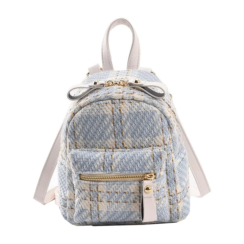 Back to College New Fashion Women Cute Backpack Mini Casual Bag Girl Small School Backpacks for Teenagers Ladies Shoulder Bags Mochila Feminina