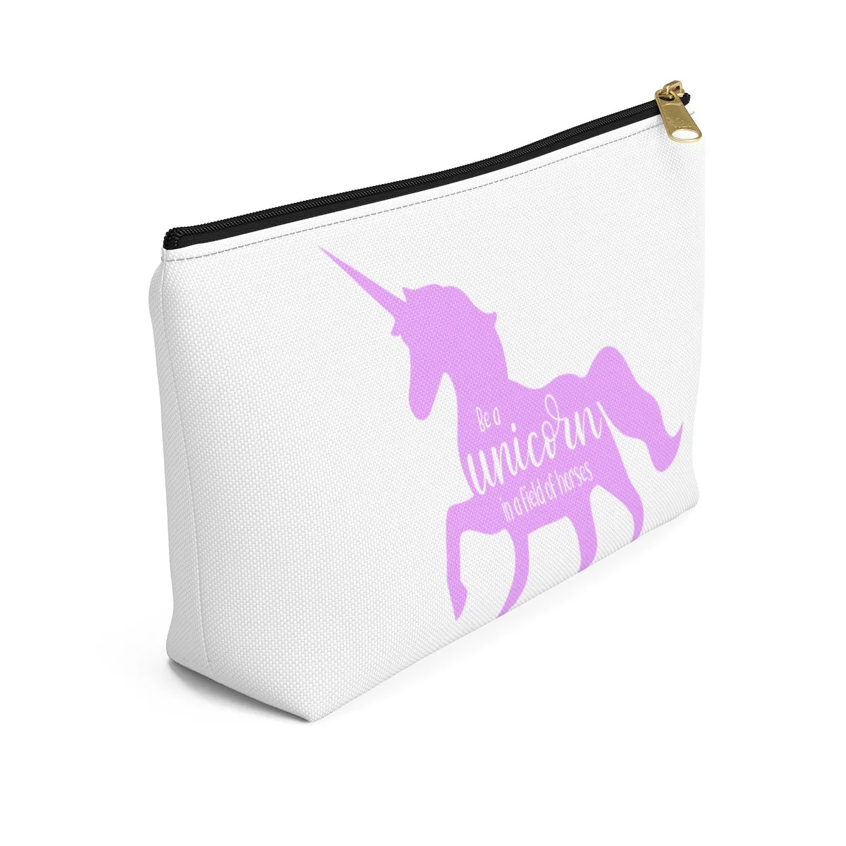 Be a Unicorn Accessory Pouch w T-bottom