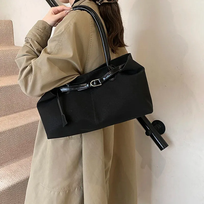 Big PU Leather Underarm Bags for Women