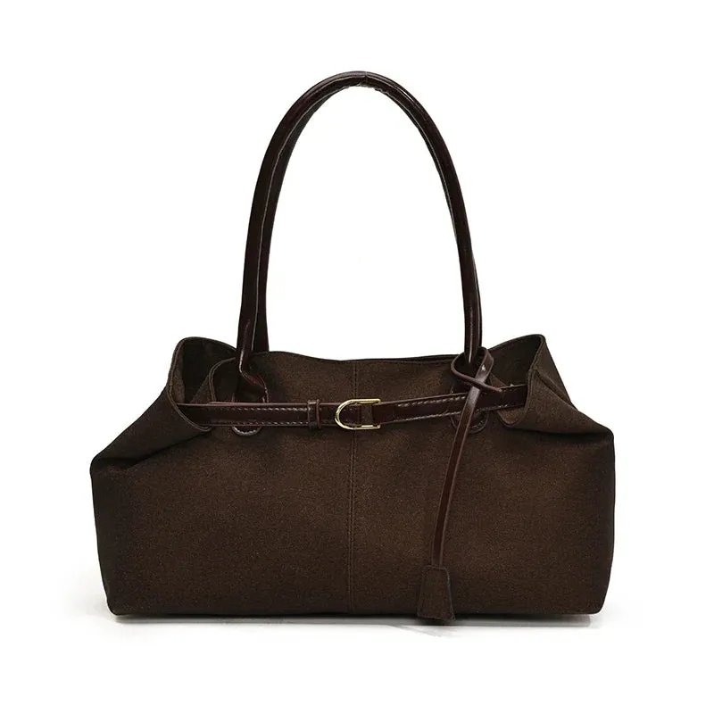 Big PU Leather Underarm Bags for Women