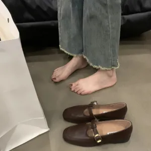 binfenxie 2024 Spring Autumn Women Flat Shoes Fashion Ladies Shallow Slip On Mary Jane Shoes Female Round Toe Shoes