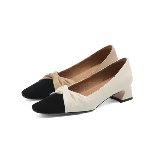 Briar Cap Toe Low Heels