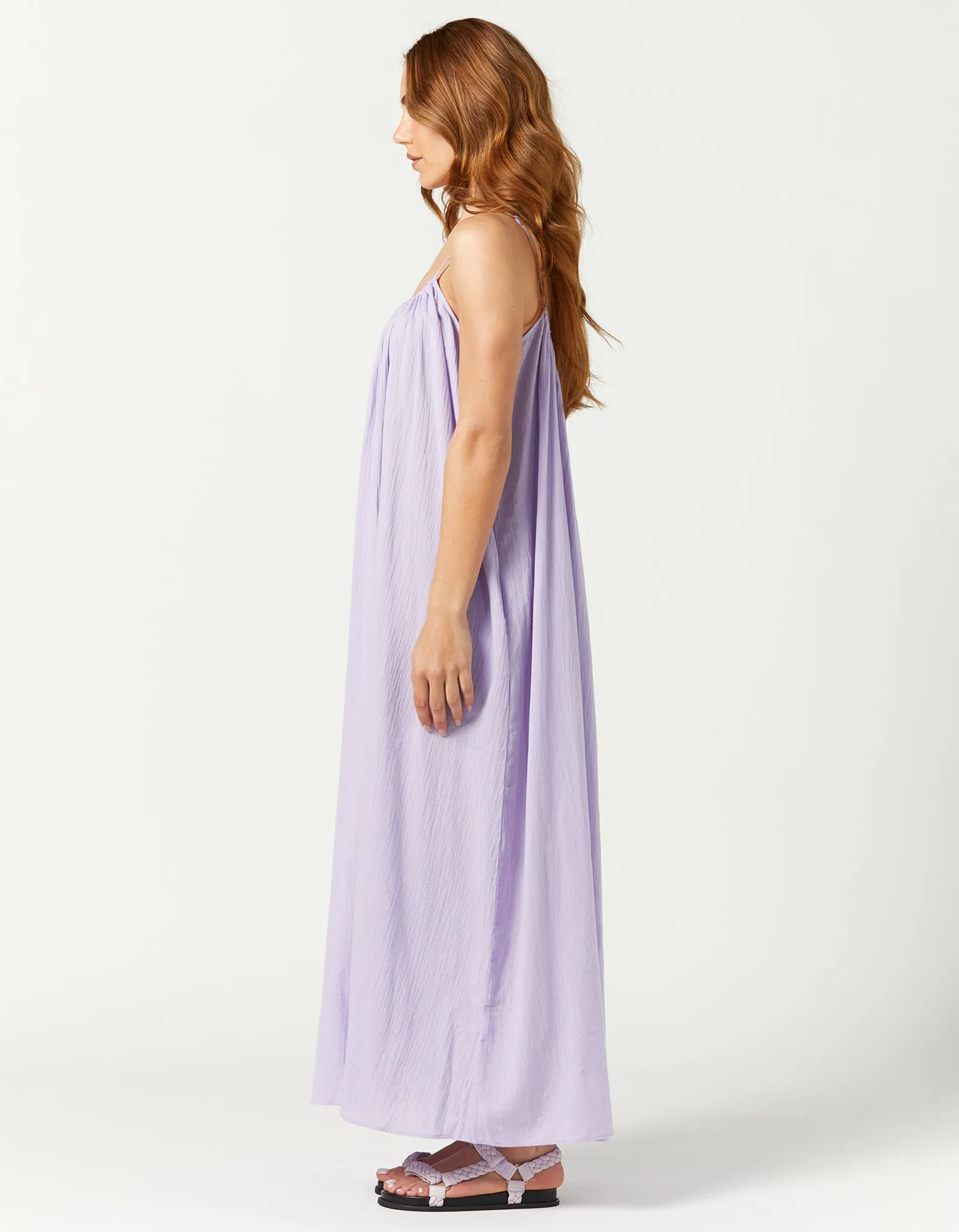 Caroline Sundress - Lilac