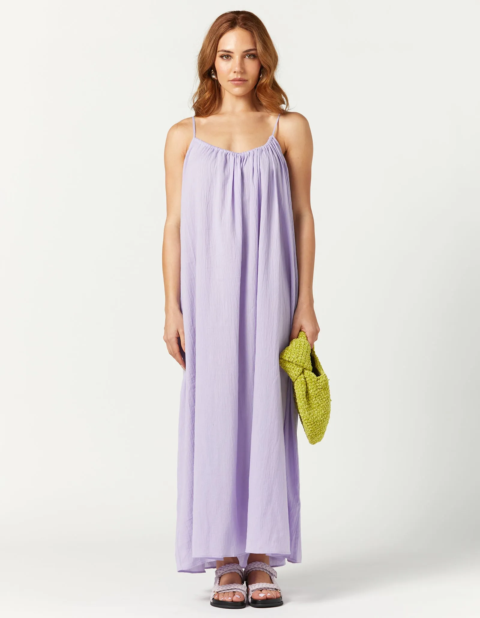 Caroline Sundress - Lilac