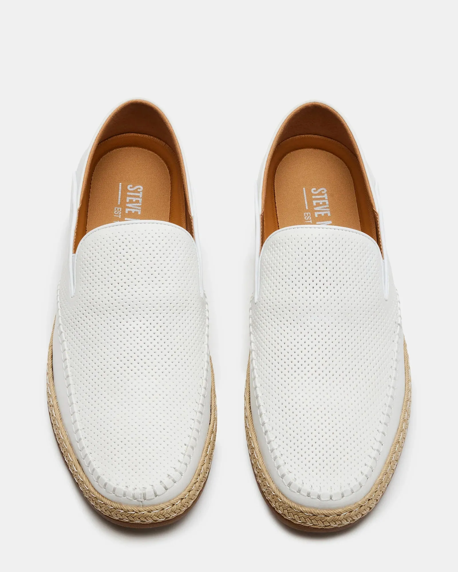 CAYDENN WHITE LEATHER