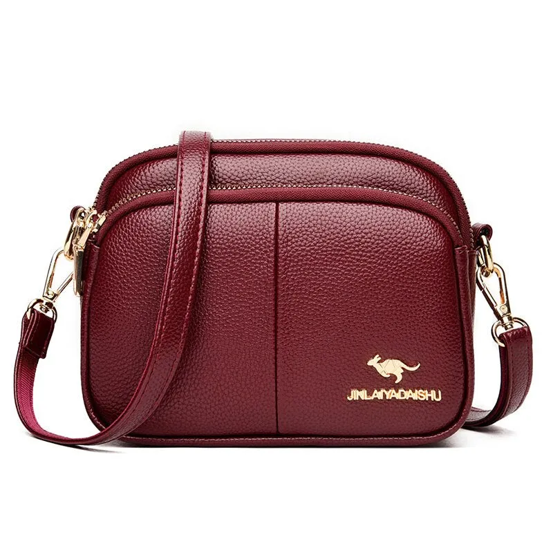 Christmas Gift Casual Small Pu Leather Crossbody Bags for Women 2020 New Luxury Handbags Women Bags Desinger Fashion Ladies Shoulder Bag Sac
