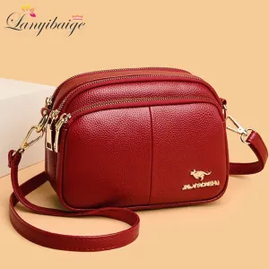 Christmas Gift Casual Small Pu Leather Crossbody Bags for Women 2020 New Luxury Handbags Women Bags Desinger Fashion Ladies Shoulder Bag Sac