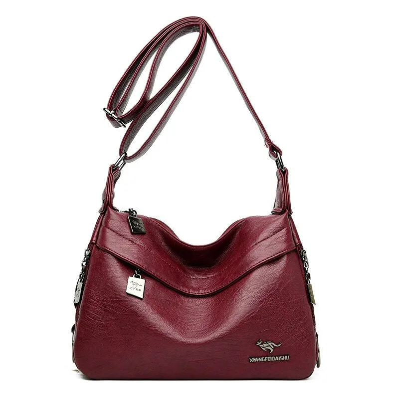 Christmas Gift Luxury Crossbody Bags for Women 2020 New Fashion Handbag Designer Female Soft Leather Shoulder Messenger Bags Tote Bag Sac