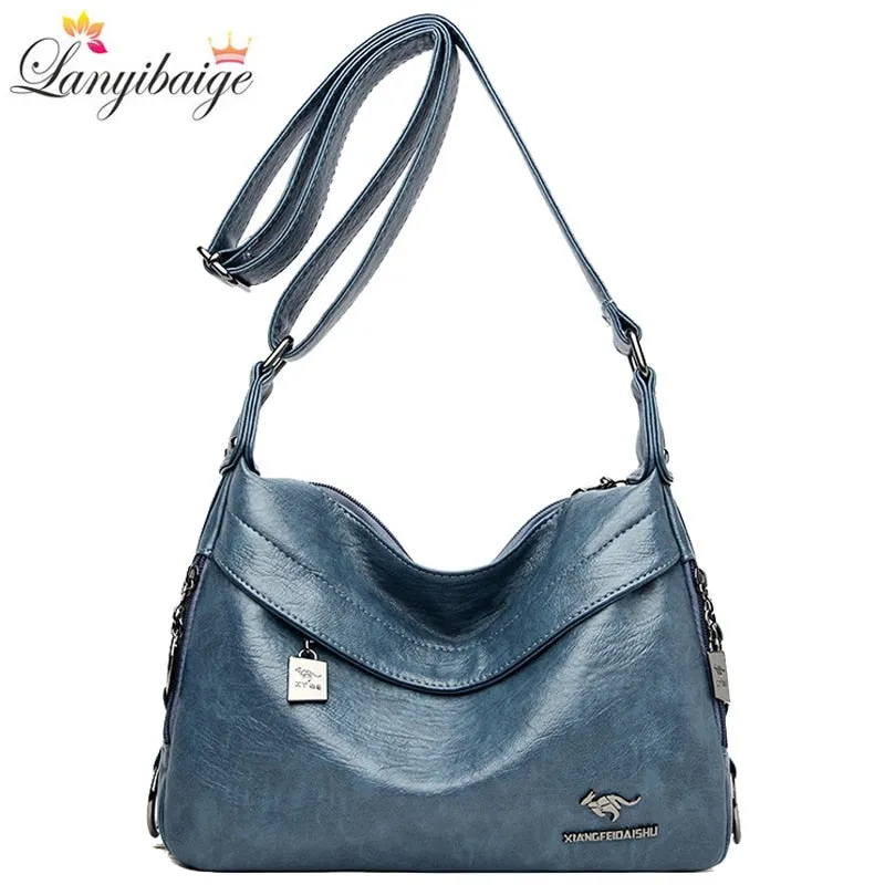 Christmas Gift Luxury Crossbody Bags for Women 2020 New Fashion Handbag Designer Female Soft Leather Shoulder Messenger Bags Tote Bag Sac