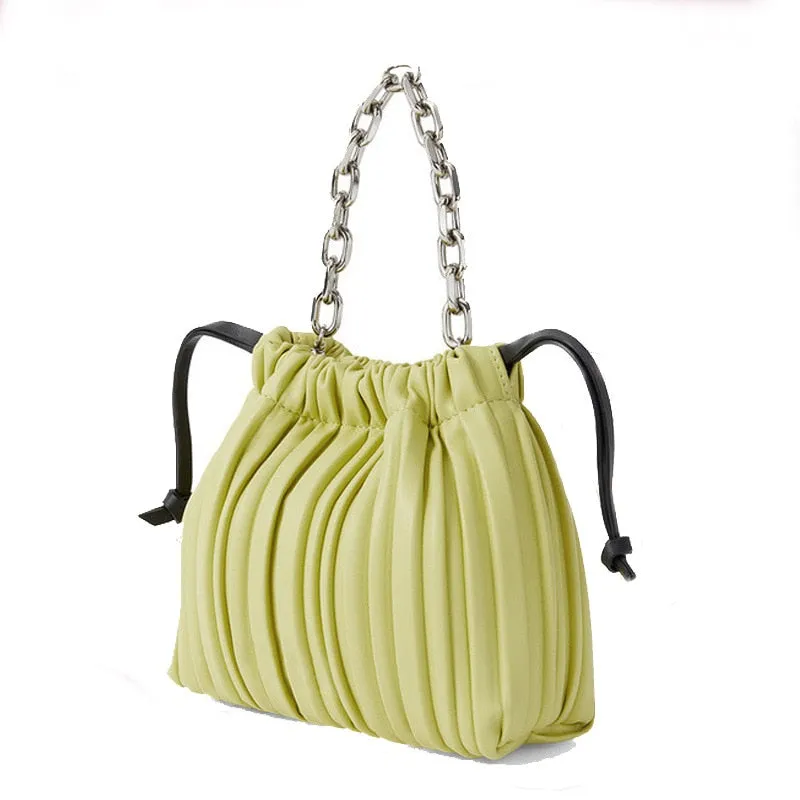 Christmas Gift Summer Bucket Pouch Luxury Handbags Women Leather Bags Designer Shoulder Girl Messenger Bag Famous Brand Female Small Za Handbag
