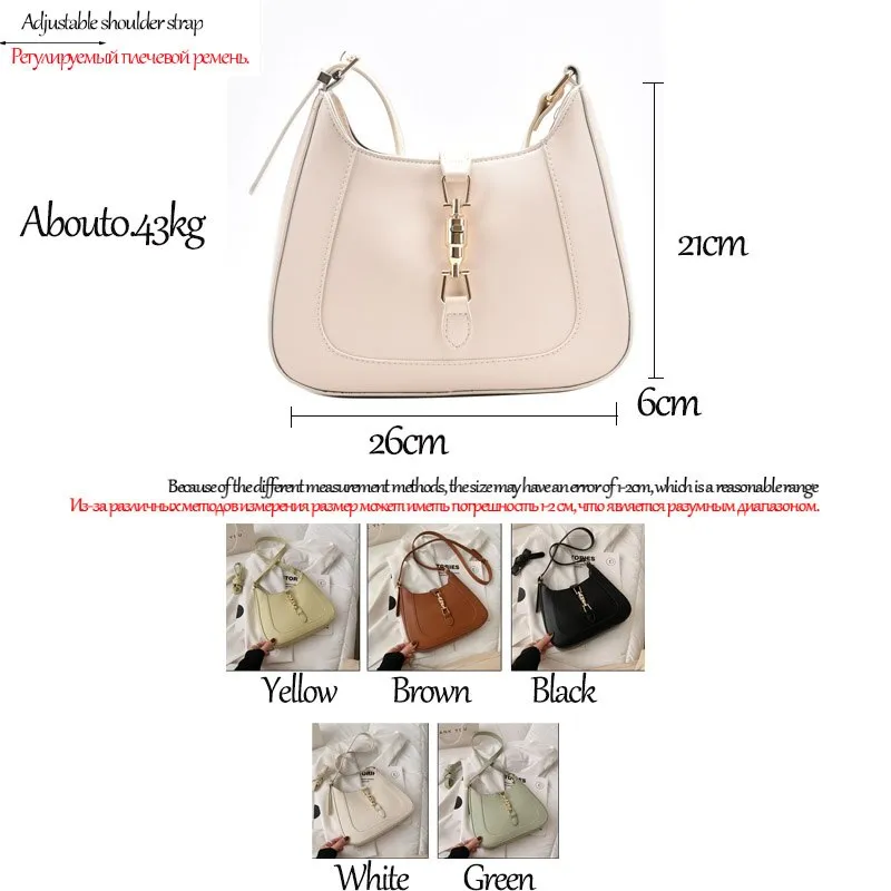 Christmas Gift Top Quality Luxury Brand Purses and Handbags Designer Leather Crossbody Shoulder Bags for Women 2021 Summer New Fashion Underarm
