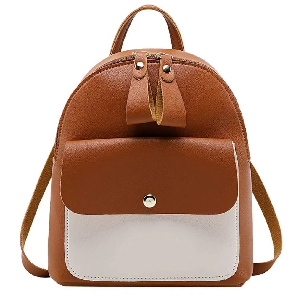 Crossbody Bags for Women Fashion Leather Shoulder Bag Backpack Lady Mobile Small Letter Phone Purse Bag Women Backpack