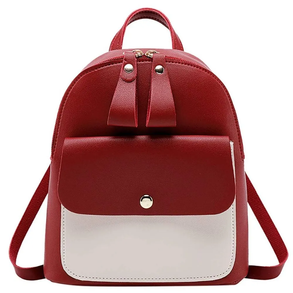 Crossbody Bags for Women Fashion Leather Shoulder Bag Backpack Lady Mobile Small Letter Phone Purse Bag Women Backpack