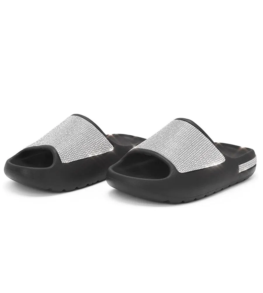 Drill surface thin flash thick sole slippers sandals HPSD269