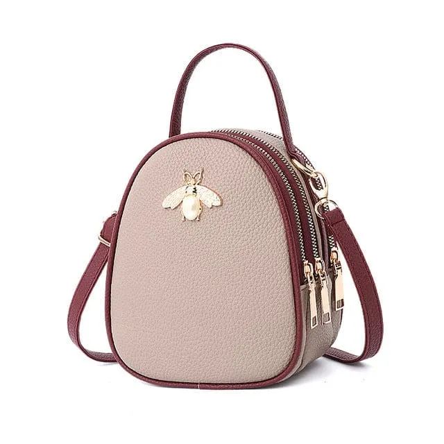 Fashion Bee Decoration Famous Brands Luxury Women Handbags