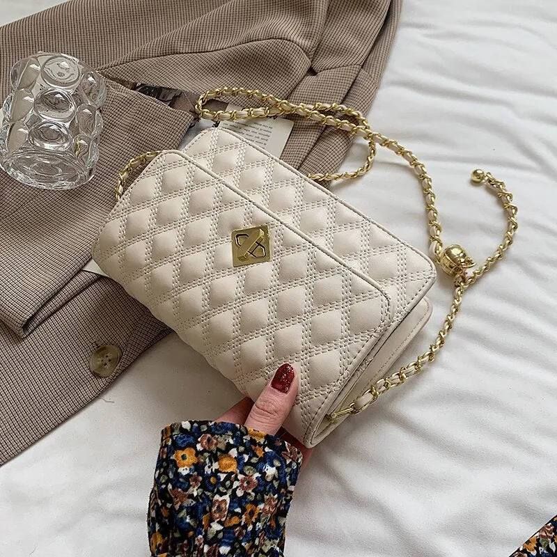 Fashion Chain Crossbody Bags for Women High Quality Ladies Small Purse Shoulder Bag Designer Female Handbags Messenger Bag New