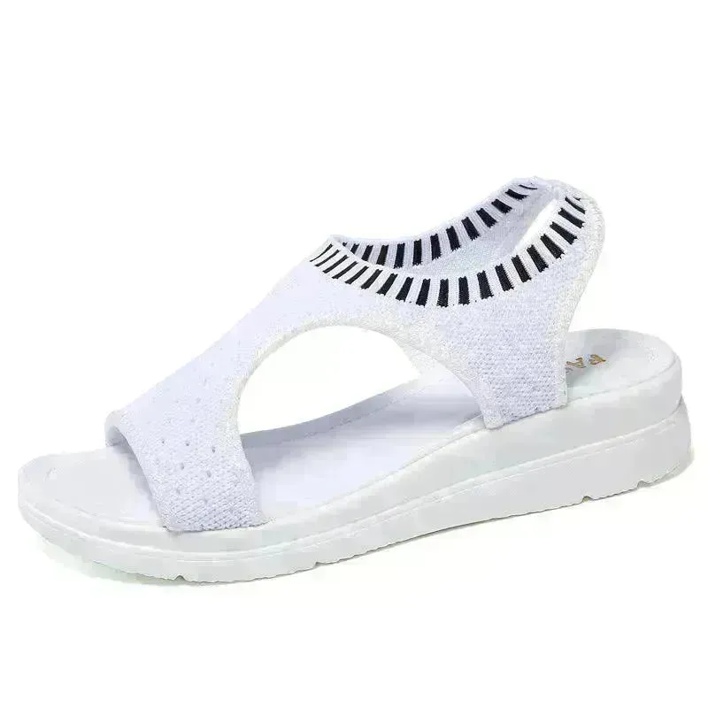 Flat bottom casual student mesh women's shoes