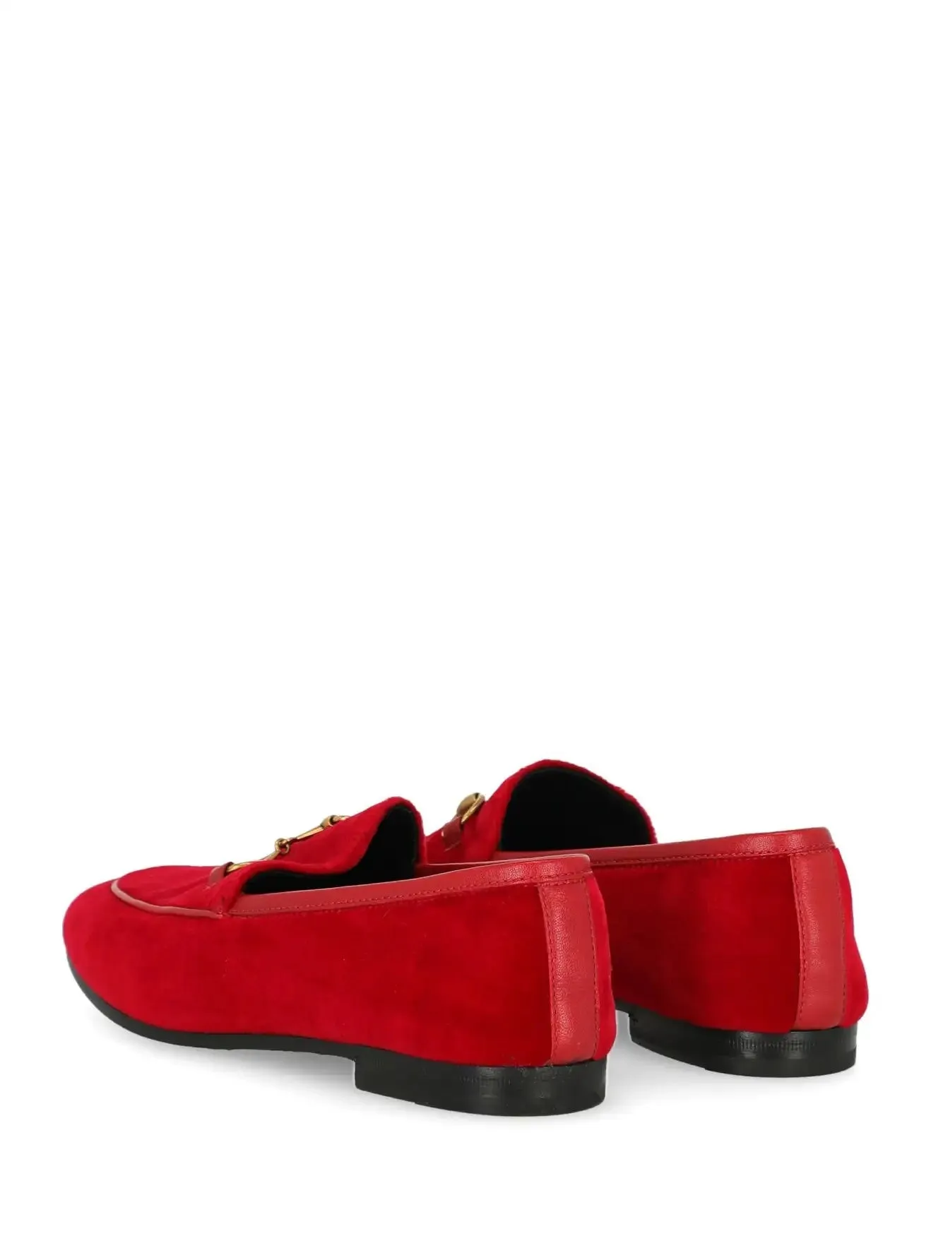 GUCCI JORDAAN HORSEBIT VELVET LOAFERS