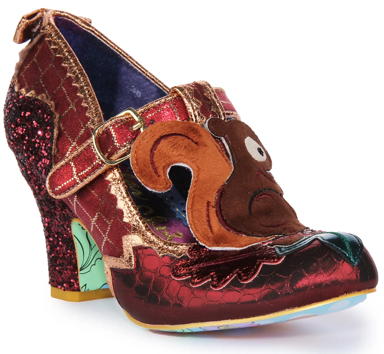 Irregular Choice Feeling Foxy In Red For Women