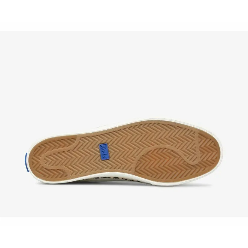 Keds Jump Kick Leopard Pop Canvas Sneaker
