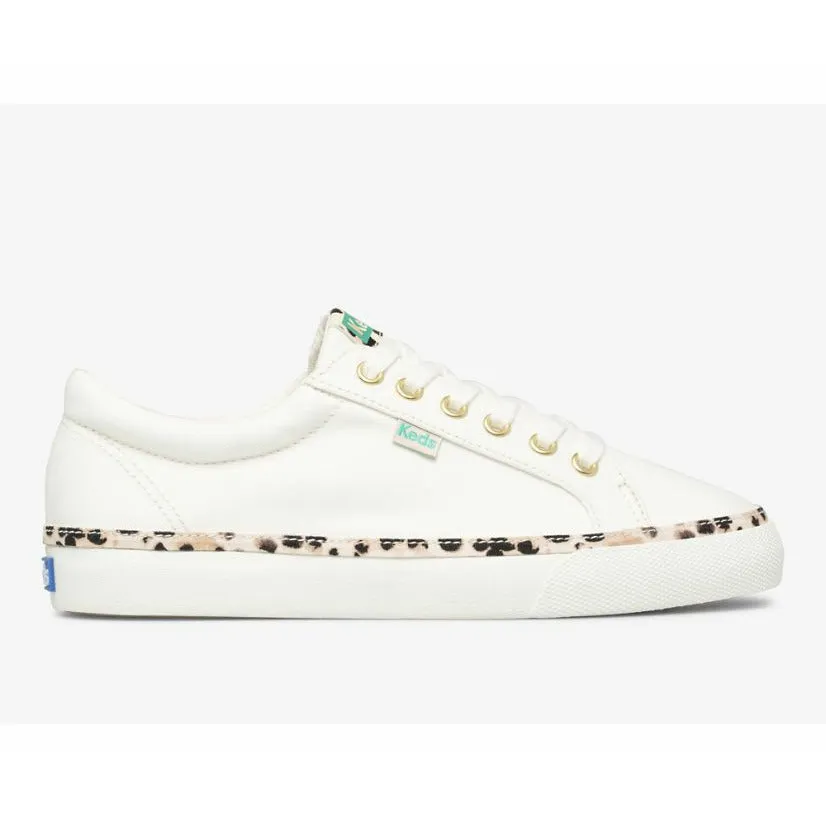 Keds Jump Kick Leopard Pop Canvas Sneaker