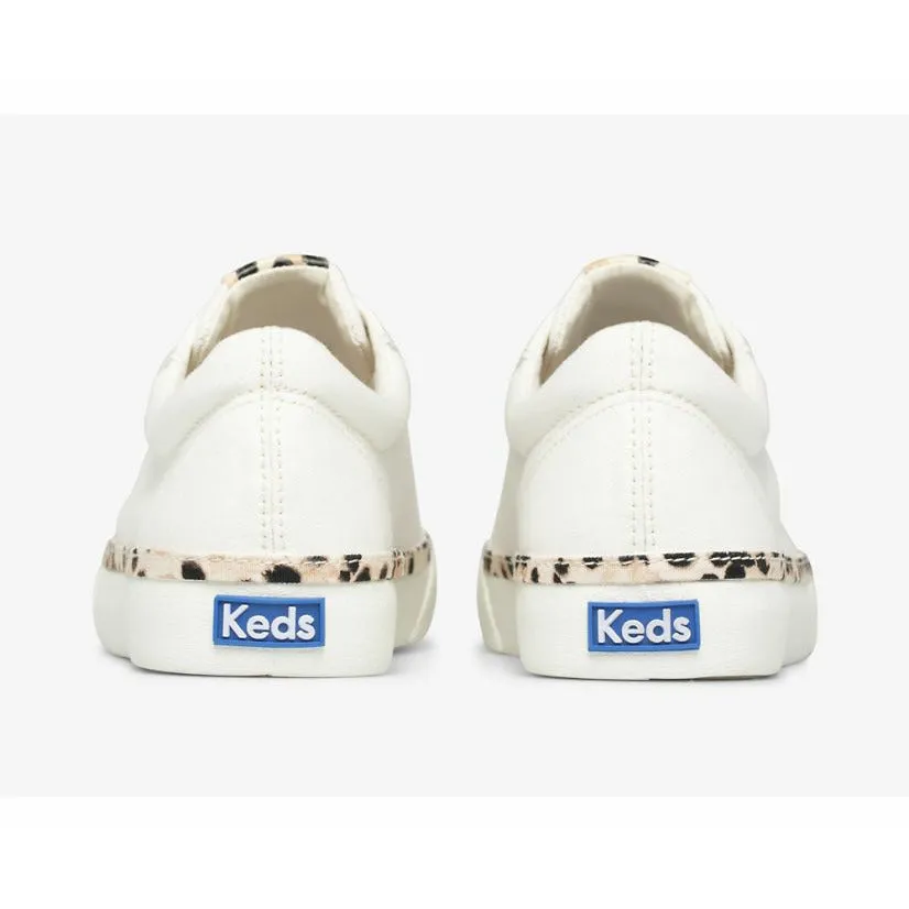 Keds Jump Kick Leopard Pop Canvas Sneaker