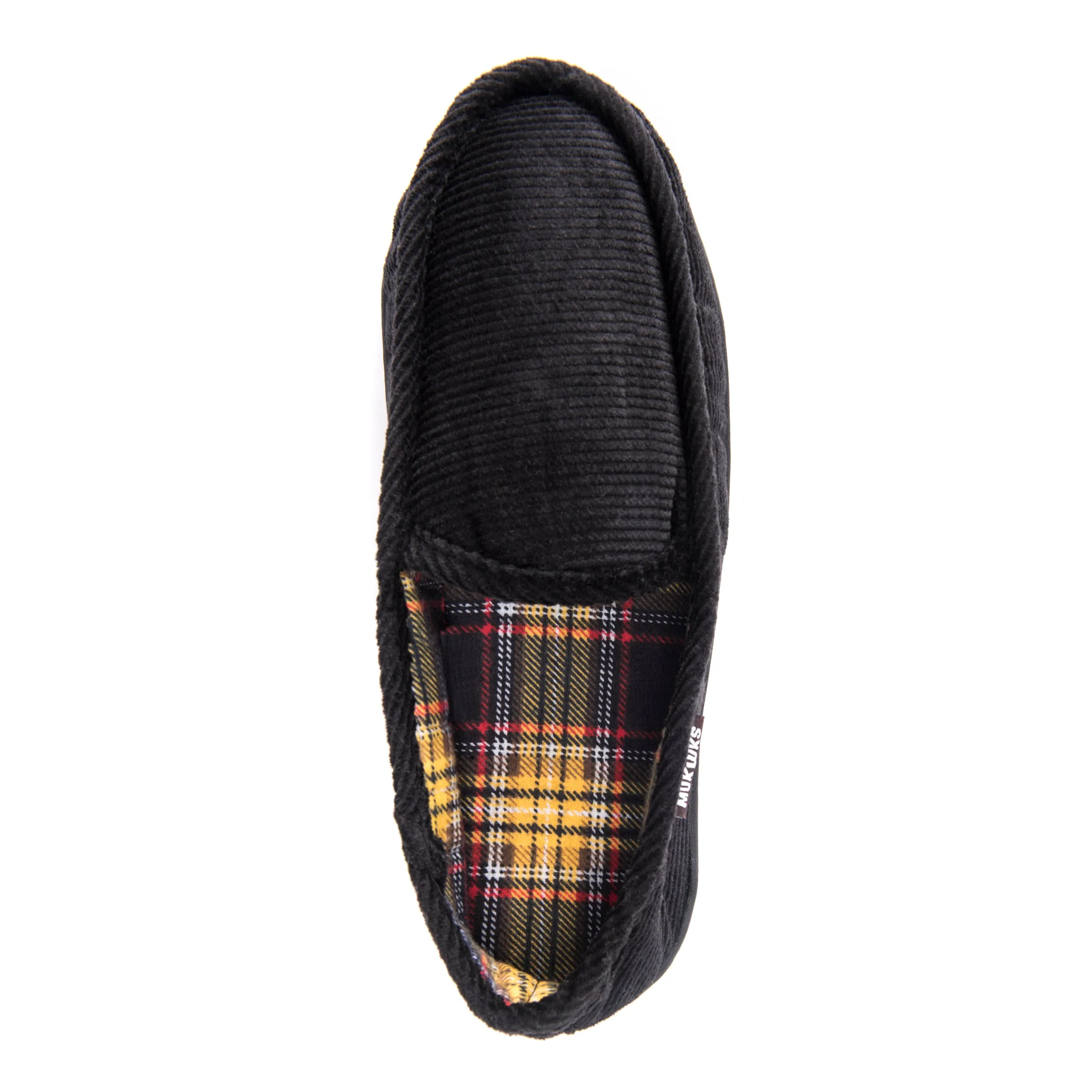 Men's Corduroy Moccasin with Flannel Lining