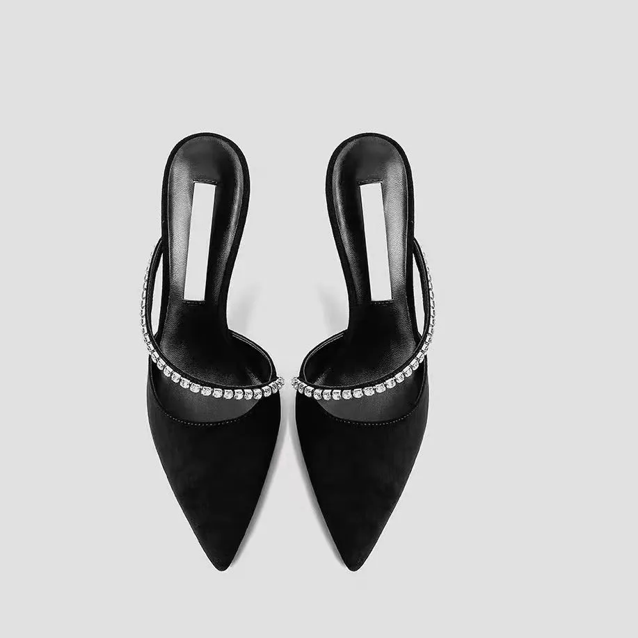 Mischa Studded Strap Heels