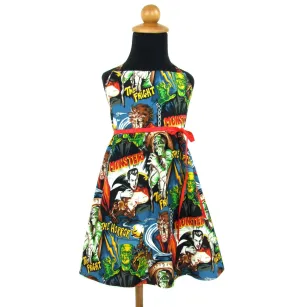 Monsters Girls Dress #GD-M874