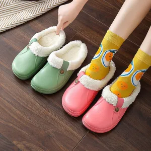 New Winter Slippers Soft Waterproof EVA Home Indoor
