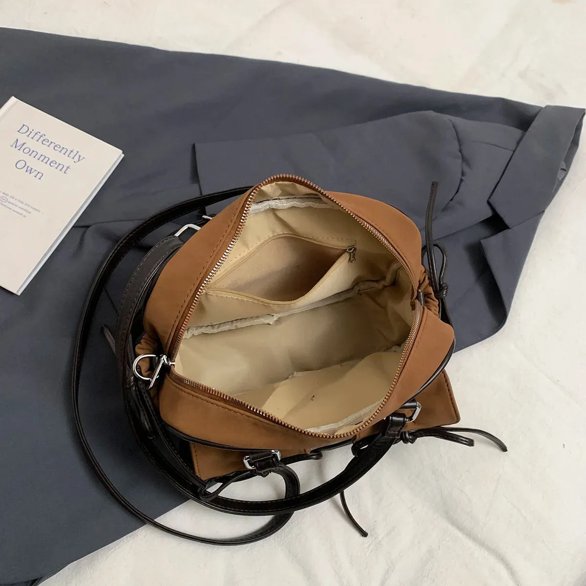 Small Bow Tie Double Pockets Underarm Bags