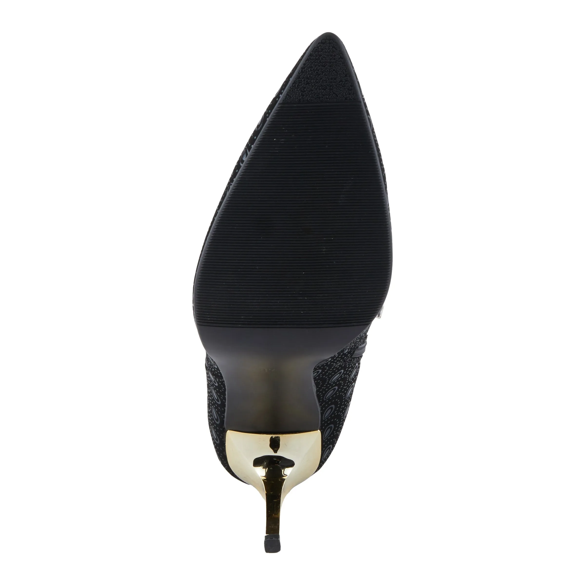 Spring Step Shoes Sping Step Shoes Azura Luminous Women's Black Suede Peacock Inspired Booties