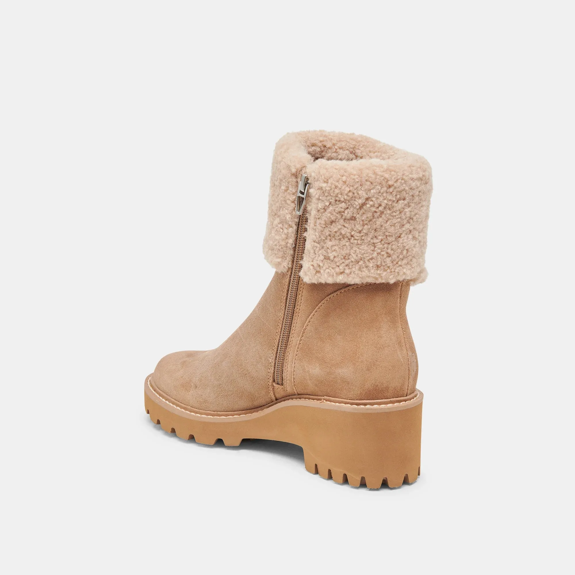 The Hug H2O Boots by Dolce Vita - Mushroom Suede