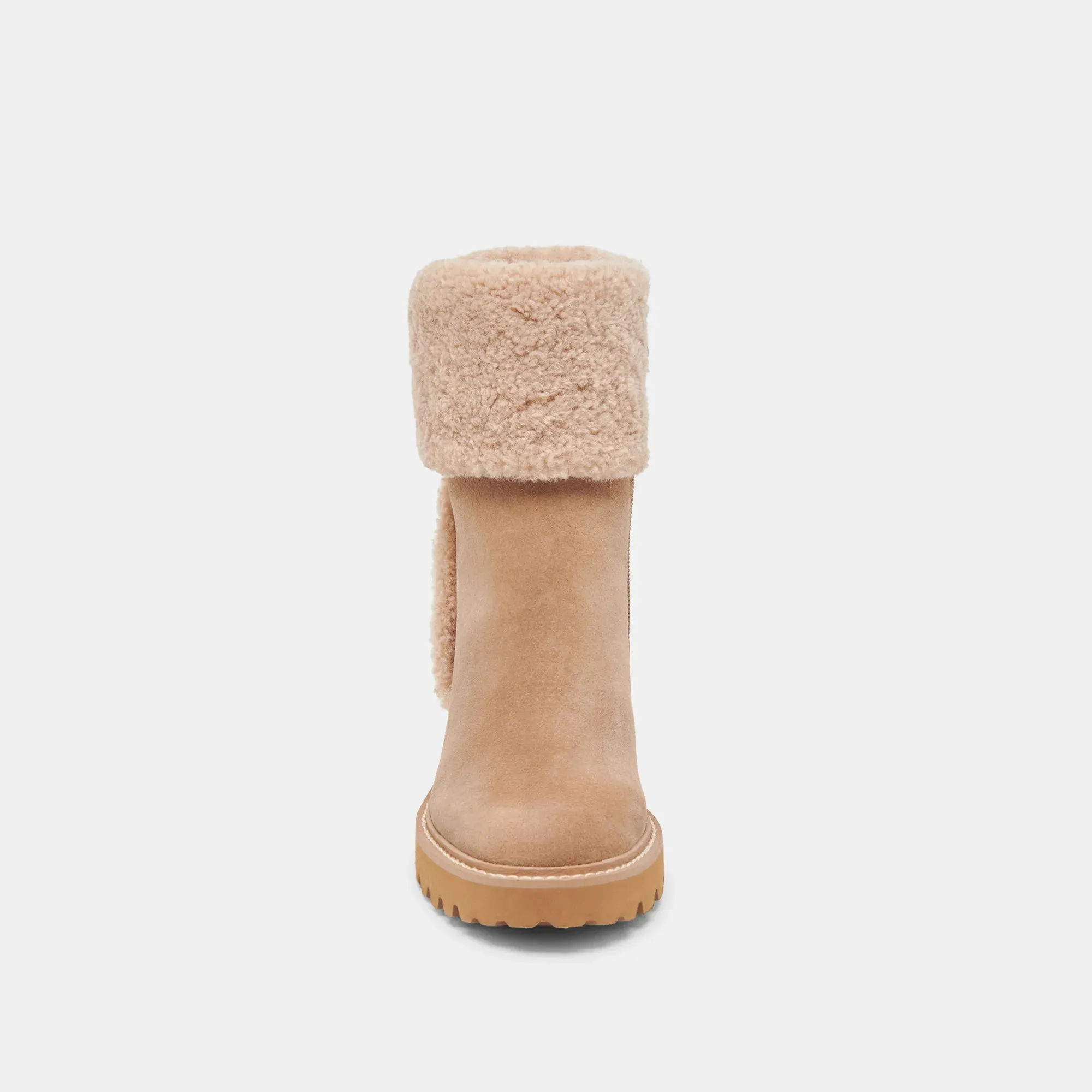 The Hug H2O Boots by Dolce Vita - Mushroom Suede
