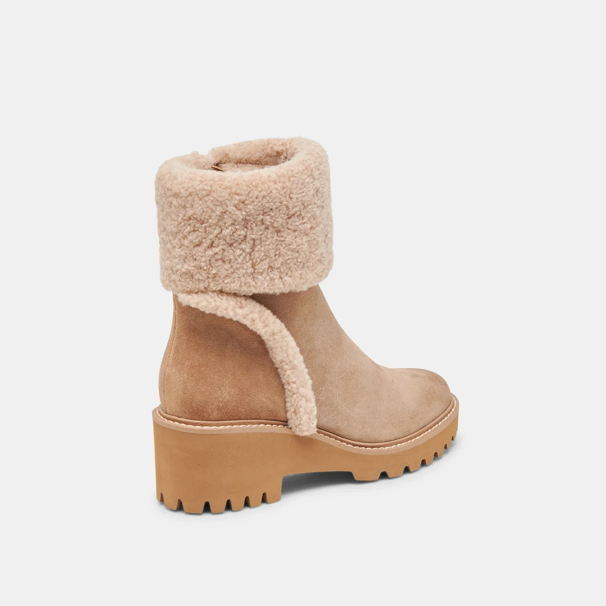 The Hug H2O Boots by Dolce Vita - Mushroom Suede