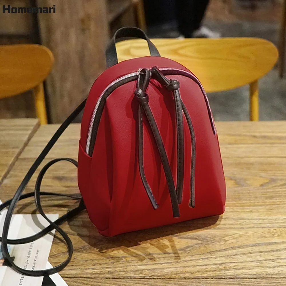 Vvsha Back to College Homemari Women's backpack kawaii Small Backpack Letter Purse Mobile Phone Simple Ladies Travel Bag Student School Backpacks Girl