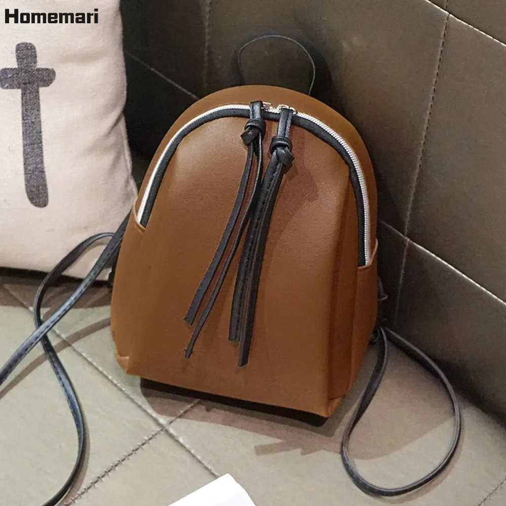Vvsha Back to College Homemari Women's backpack kawaii Small Backpack Letter Purse Mobile Phone Simple Ladies Travel Bag Student School Backpacks Girl