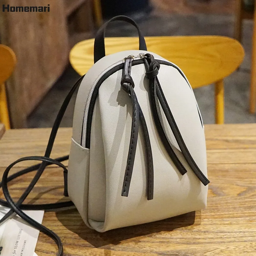 Vvsha Back to College Homemari Women's backpack kawaii Small Backpack Letter Purse Mobile Phone Simple Ladies Travel Bag Student School Backpacks Girl
